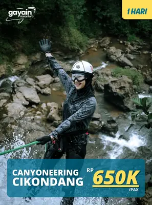 CANYONEERING Paket Wisata dari Gaya Inn Nusantara